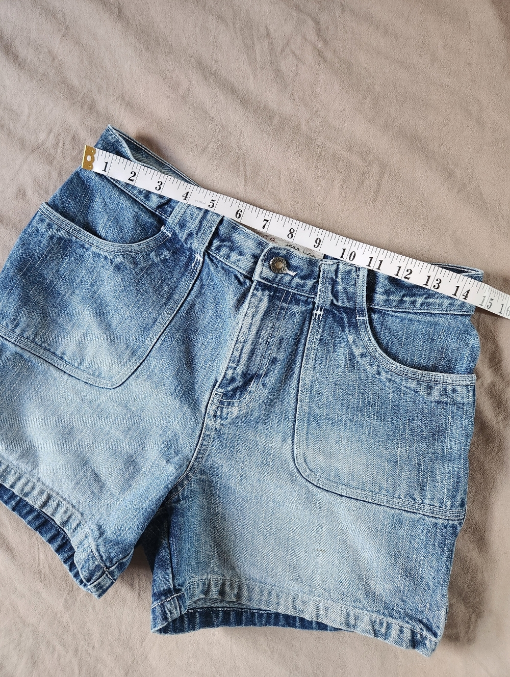 Nevada Jean USA Vintage Denim Shorts High Waisted Mom Shorts - Size 6 - Picture 9 of 12